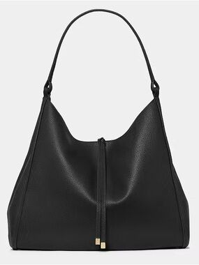 ♠️Kate Spade New York Reese Pebbled Leather Large Shoulder Bag, Black NWT